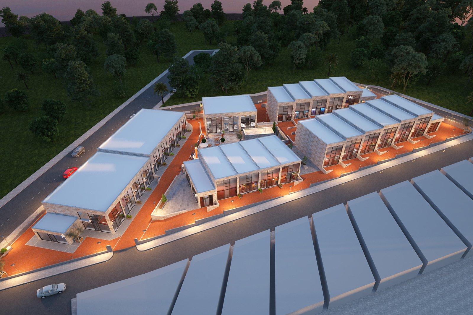 Worktown Center - proje görseli, hero